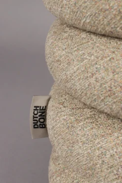 Dutchbone Sittpuff 'Fern' - Beige
