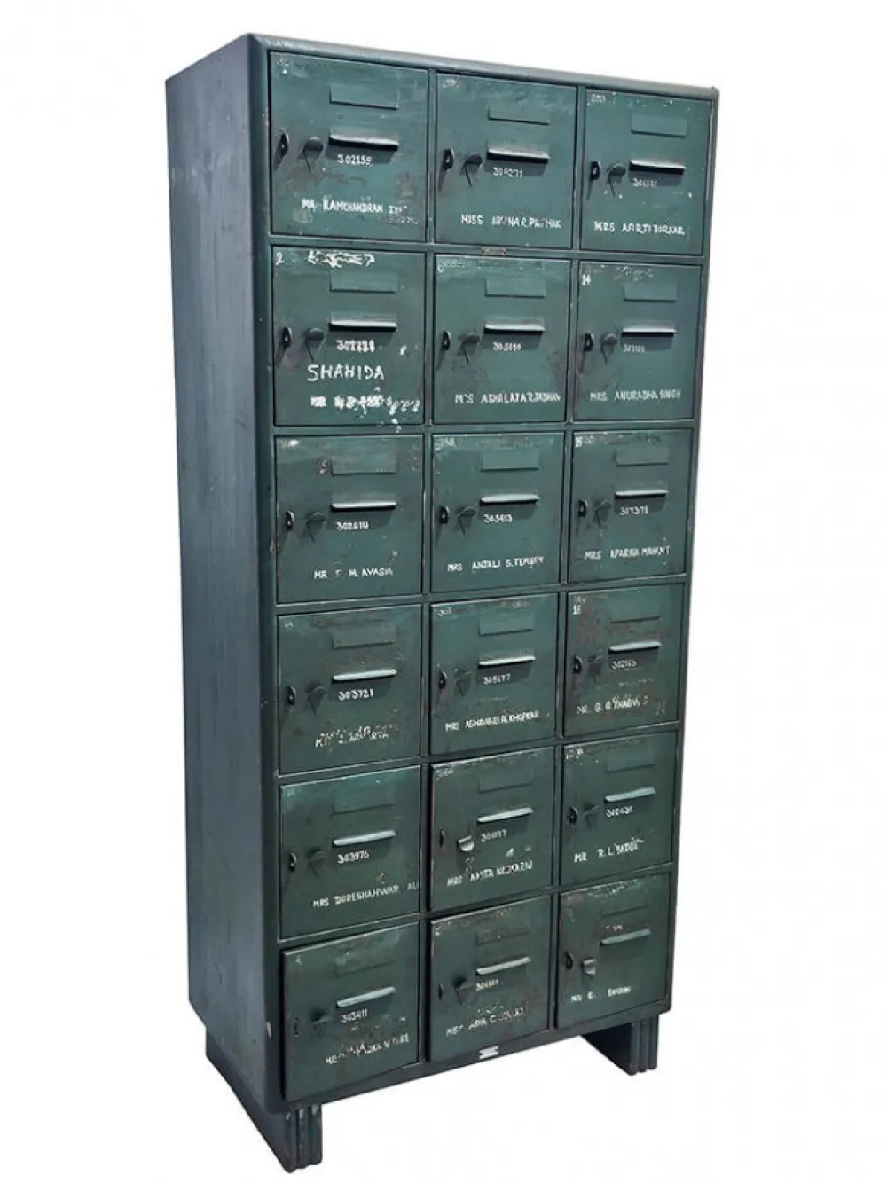 Trademark Living Skåp 'Old locker' - Grön
