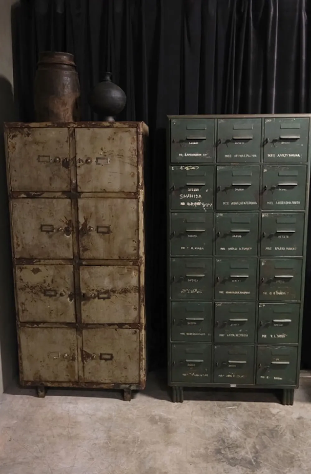 Trademark Living Skåp 'Old locker' - Grön