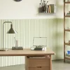 Hübsch Skrivbord 'Architect' - Vitpigmenterad Ek