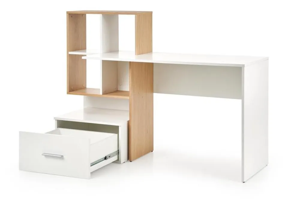 Reforma Skrivbord 'Grosso' - Vit/Natur