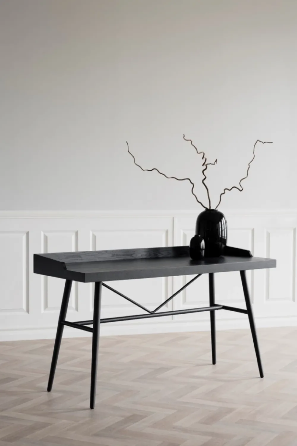 Rowico Home Skrivbord 'Springdale' - Svart