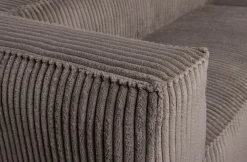 WOOOD Soffa 'Bean' 4-sits - Brun/Manchester