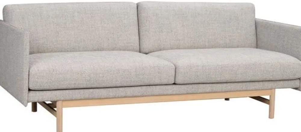 Rowico Home Soffa 'Hammond' 2-sits - Grå/Natur