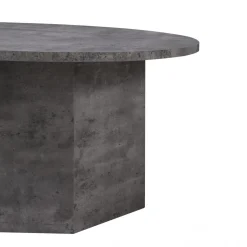 Reforma Soffbord 'Bilbao' Runt 80cm - Grå
