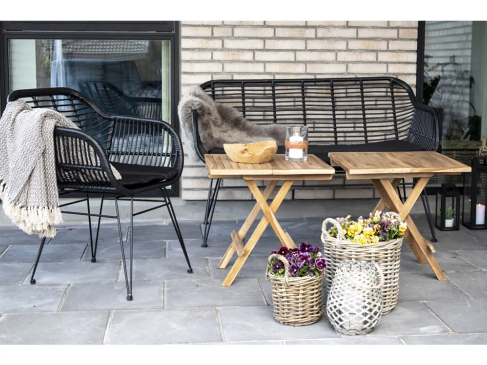 Garden Prestige Soffbord 'Bilbao' 50x50 - Natur