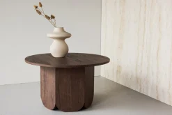 Reforma Soffbord 'Björkvik' Runt 80cm - Mocka