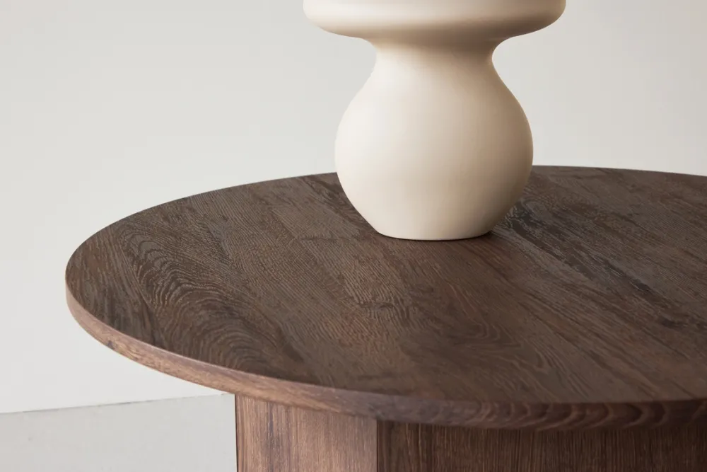 Reforma Soffbord 'Björkvik' Runt 80cm - Mocka