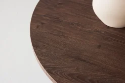 Reforma Soffbord 'Björkvik' Runt 80cm - Mocka