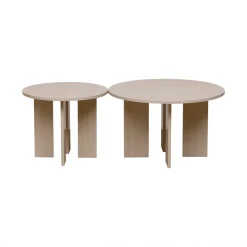 Reforma Soffbord 'Créme' Runt 55 cm - Natur