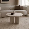 Reforma Soffbord 'Créme' Runt 75cm - Natur