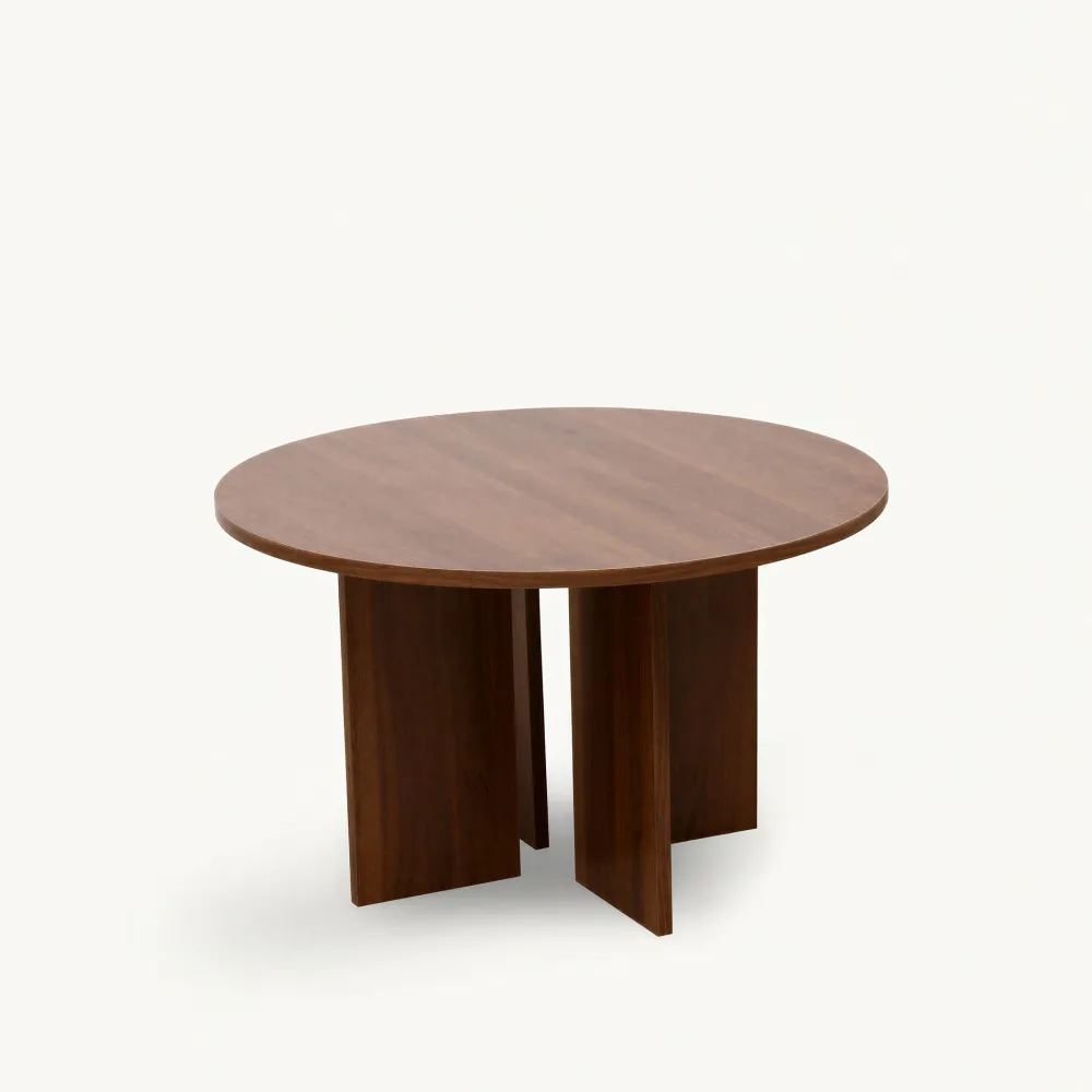 Reforma Soffbord 'Créme' Runt 75cm - Valnöt