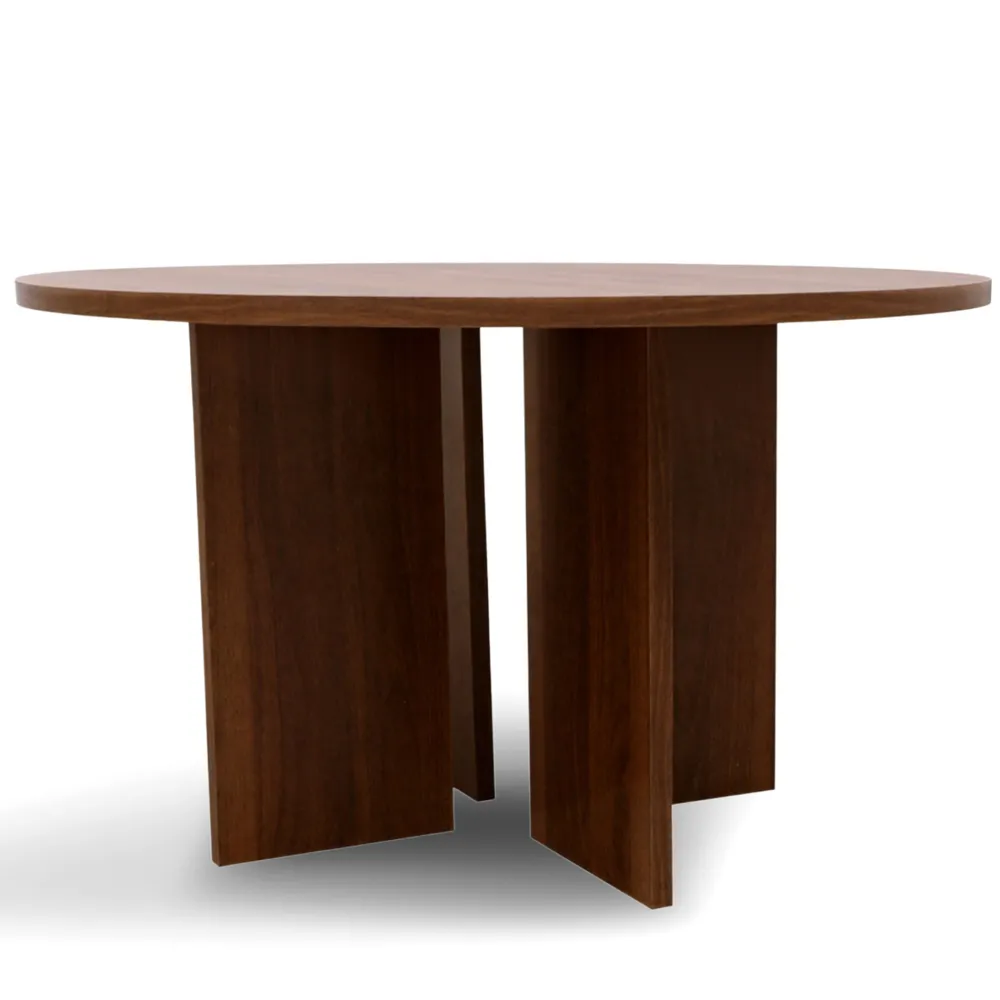 Reforma Soffbord 'Créme' Runt 75cm - Valnöt