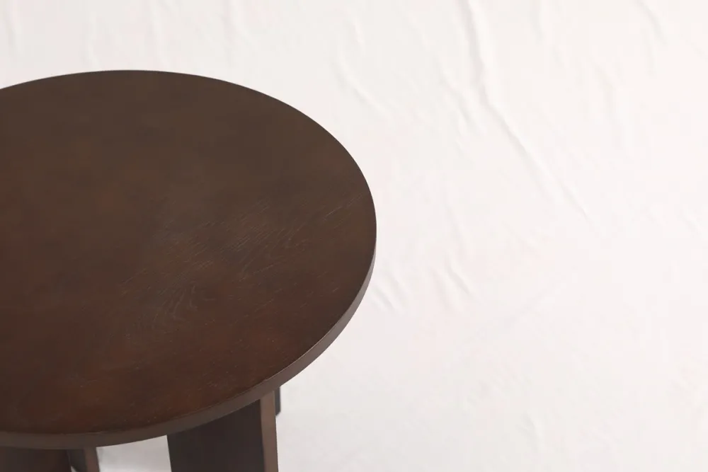 Reforma Soffbord 'Créme' Runt 55 cm - Valnöt