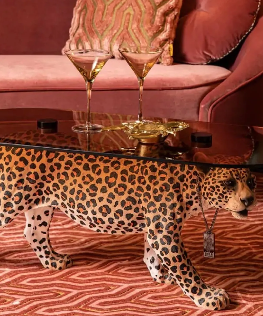 Bold Monkey Soffbord 'Dope as hell' - Leopard