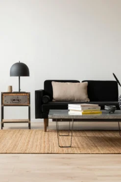 Vintage Soffbord 'Åke' - Industrial Table