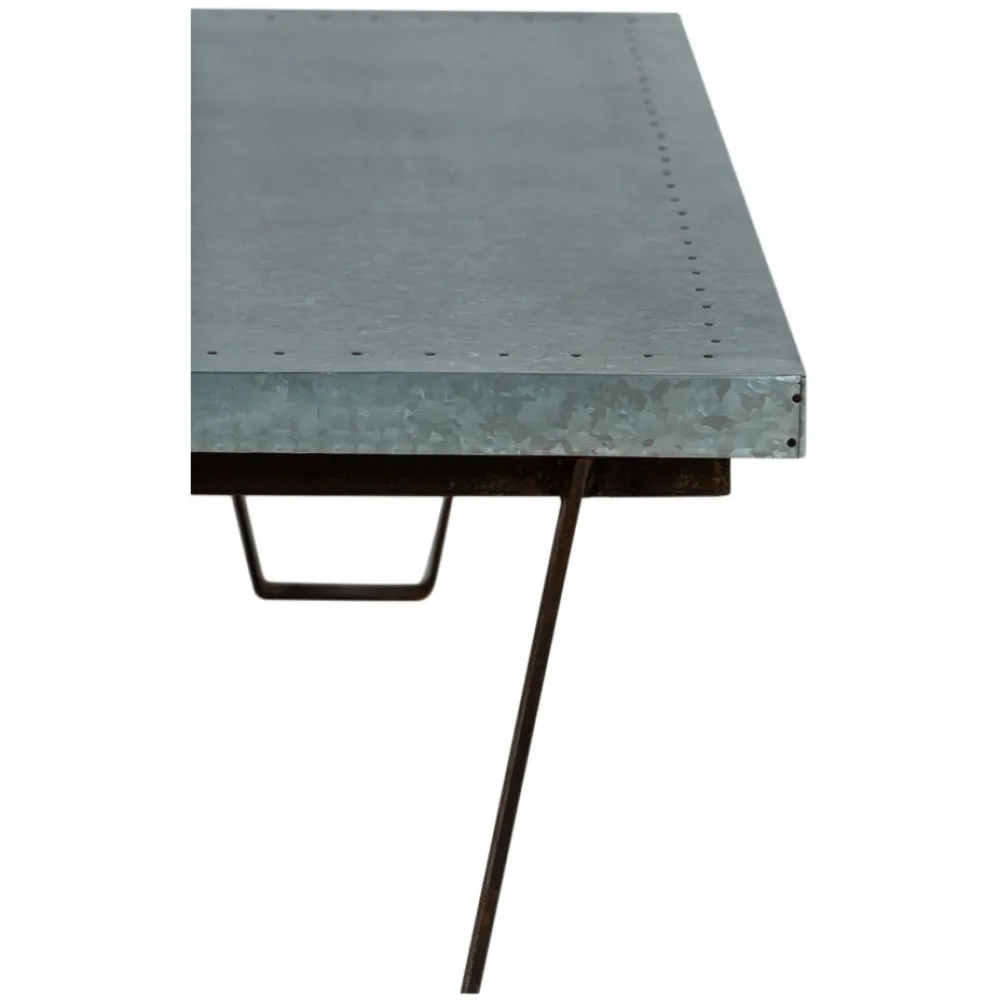 Vintage Soffbord 'Åke' - Industrial Table