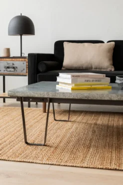 Vintage Soffbord 'Åke' - Industrial Table