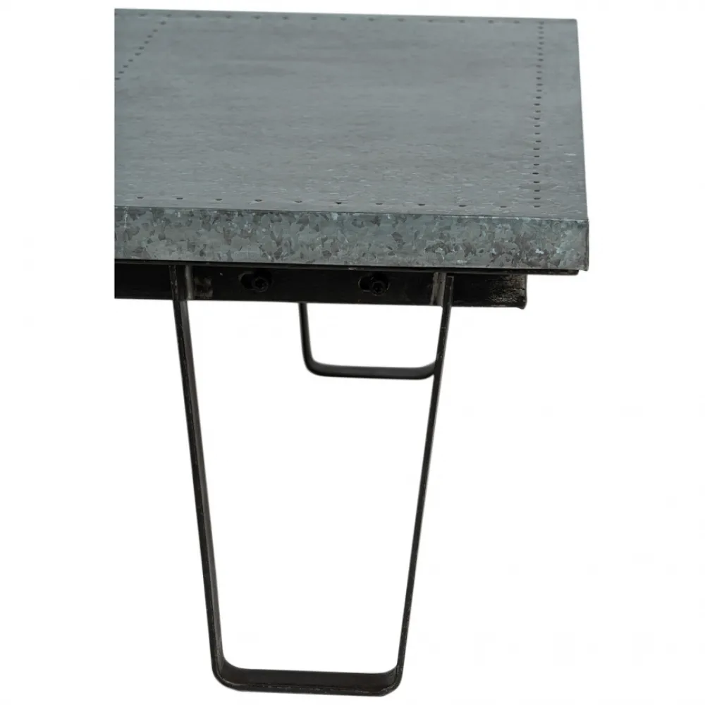 Vintage Soffbord 'Åke' L - Industrial Table
