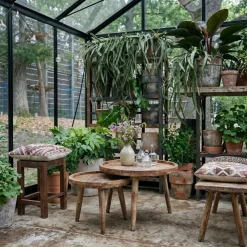 Vintage Soffbord 'Manarola' 2 delar - Natur