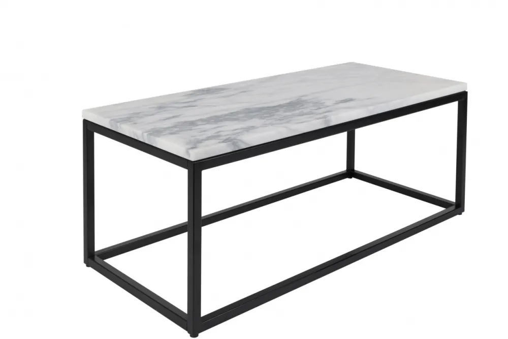 Zuiver Soffbord 'Marble Power' - Svart/Marmor