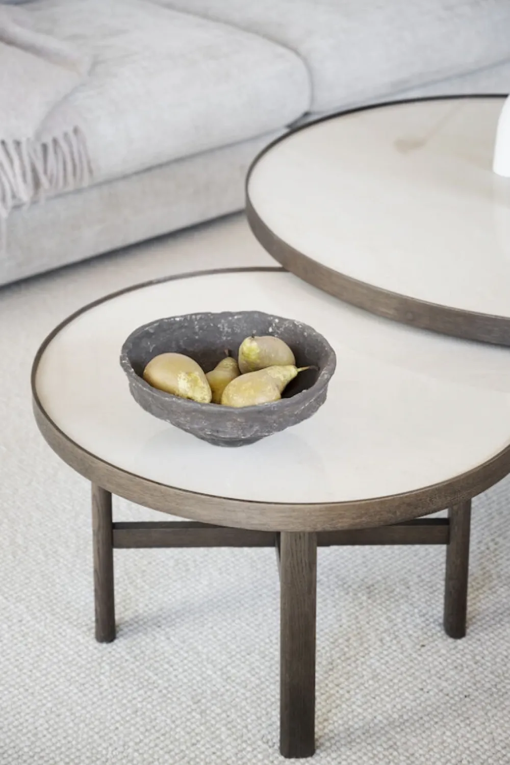 Rowico Home Soffbord 'Marsden' Runt 60cm - Brun