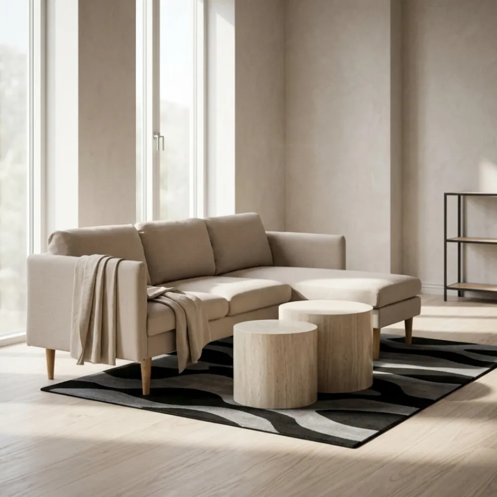 Reforma Soffbord 'Ponza' 2 delar - Beige