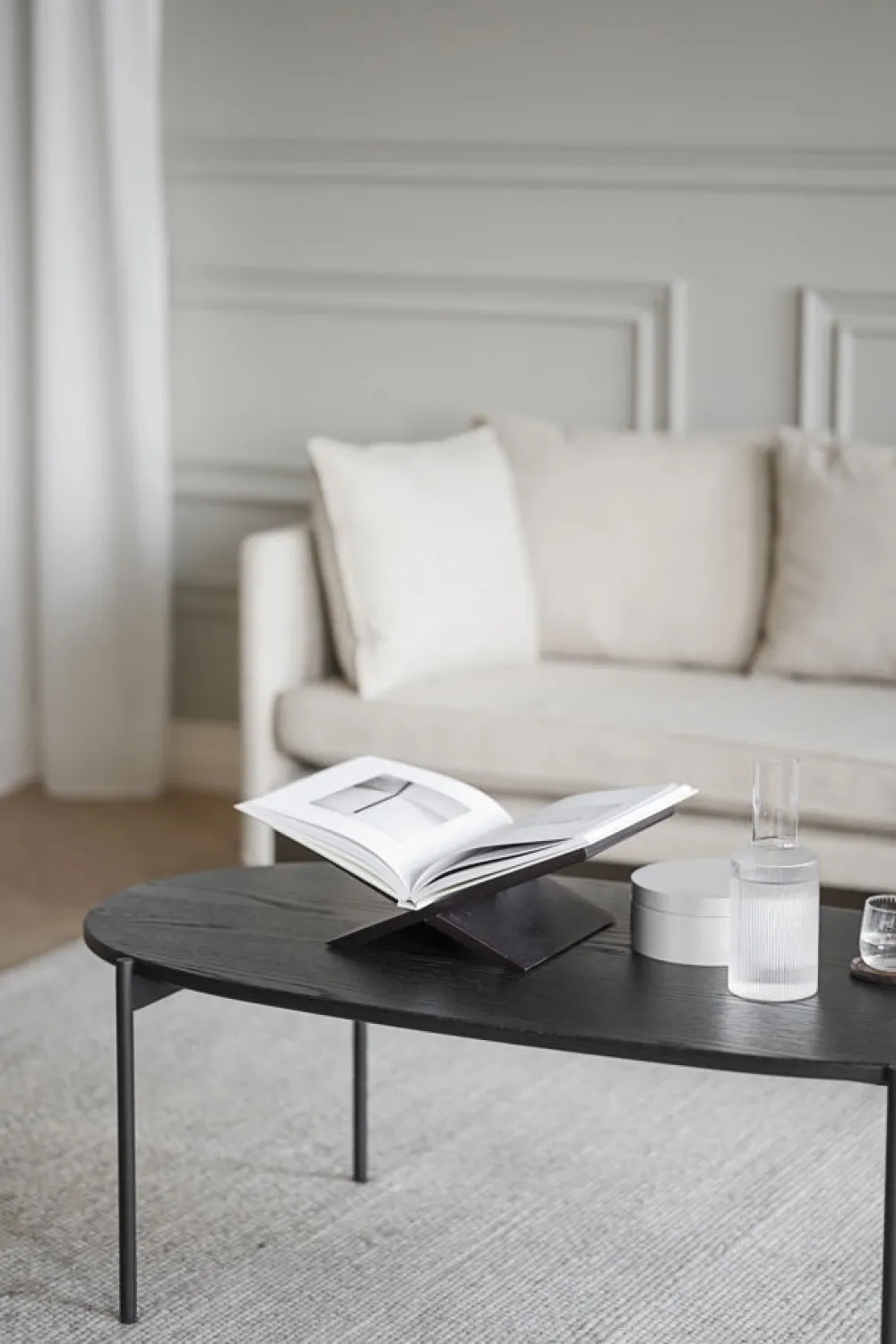 Rowico Home Soffbord 'Skye' 120x60cm - Svart
