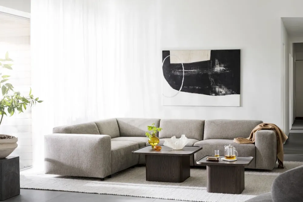 Rowico Home Soffbord 'Sullivan' 80x80cm - Brun