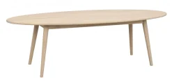 Rowico Home Soffbord 'Tompkins' 150x60cm - Vitpigmenterad ek
