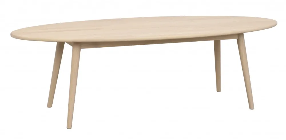 Rowico Home Soffbord 'Tompkins' 150x60cm - Vitpigmenterad ek