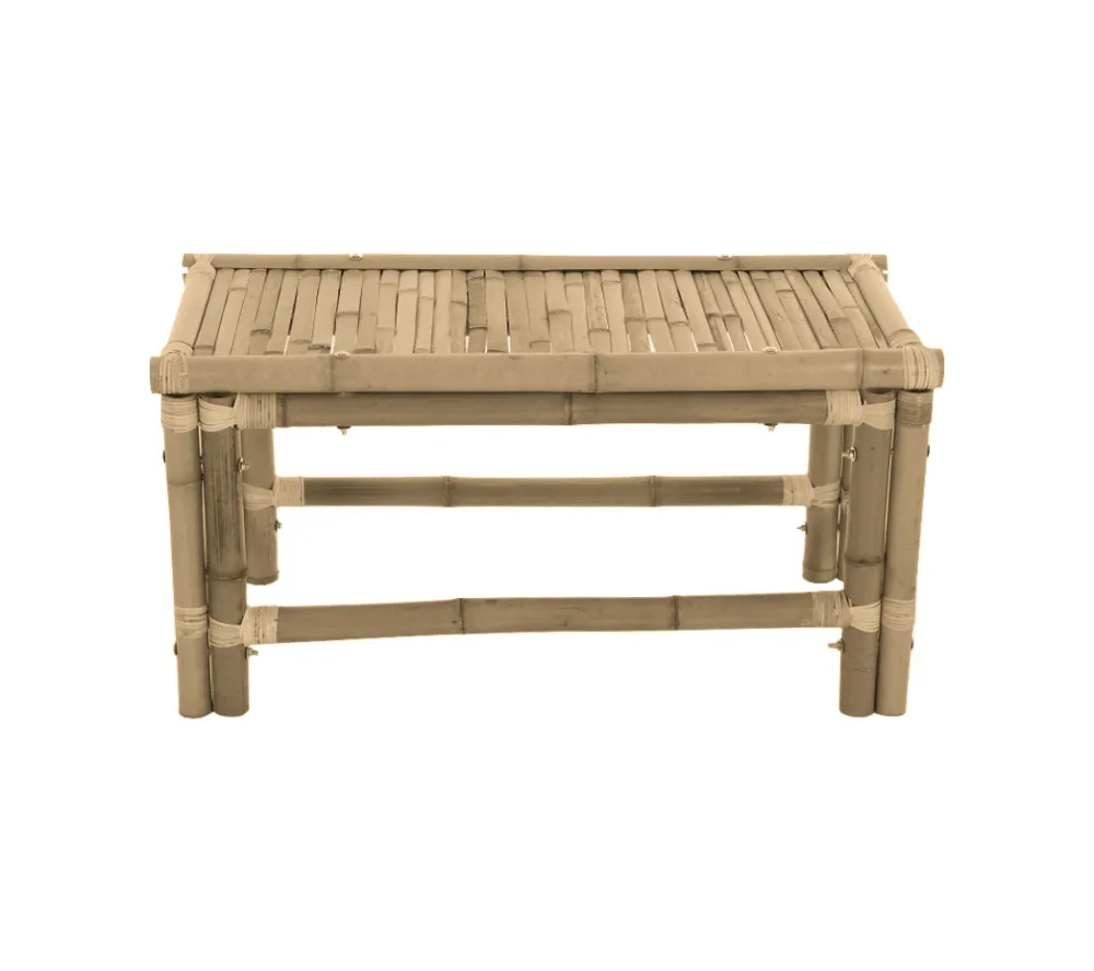 Garden Prestige Soffbord/Trädgårdsbänk 'Bambu' - Natur