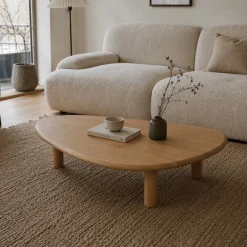 Reforma Soffbord 'Uovo' 116.5x73cm - Natur