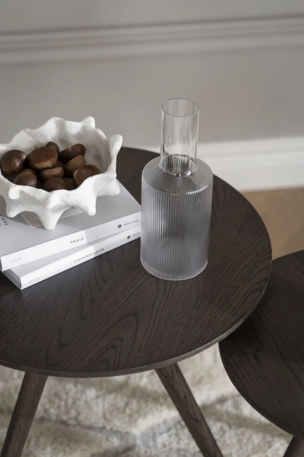Rowico Home Soffbord 'Yumi' 2 delar - Brun