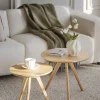 Rowico Home Soffbord 'Yumi' 2 delar - Ek