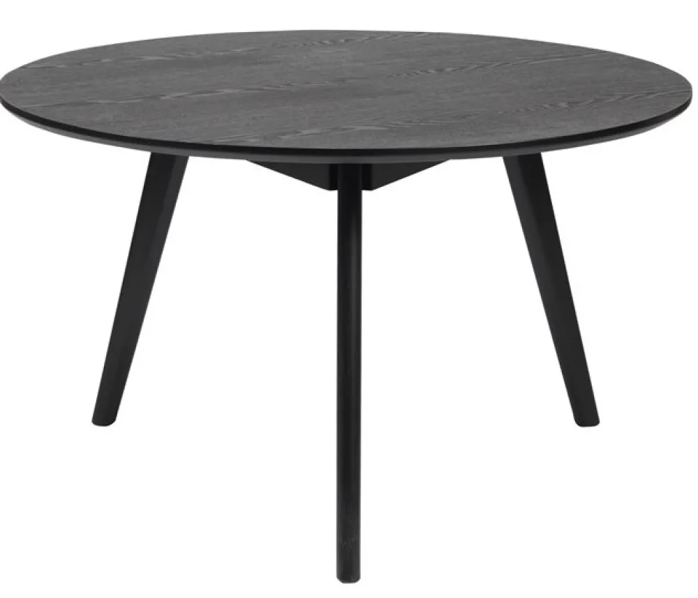 Rowico Home Soffbord 'Yumi' Runt 90cm - Svart