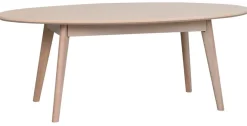 Rowico Home Soffbord 'Yumi' 130x65cm - Vitpigmenterad