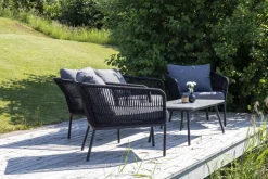 Garden Prestige Soffgrupp 'Gaeta' - Svart