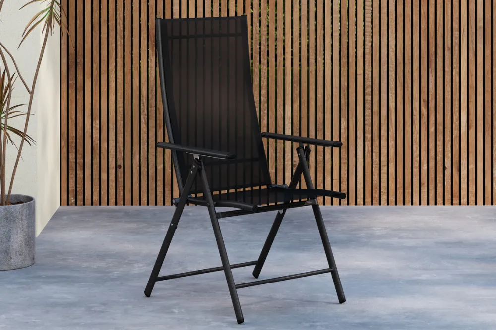 Garden Prestige Solstol 'Massimo' - Svart