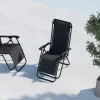 Garden Prestige Solstol 'Vulcano' - Svart