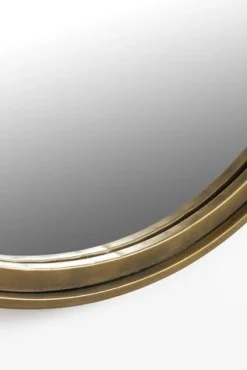 Reforma Spegel 'Matz' Oval - Antik mässing