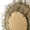 Affari of Sweden Spegel 'Stina' rund 60cm - Natur