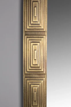 Dutchbone Spegel 'Volan' 110x70cm - Mässing