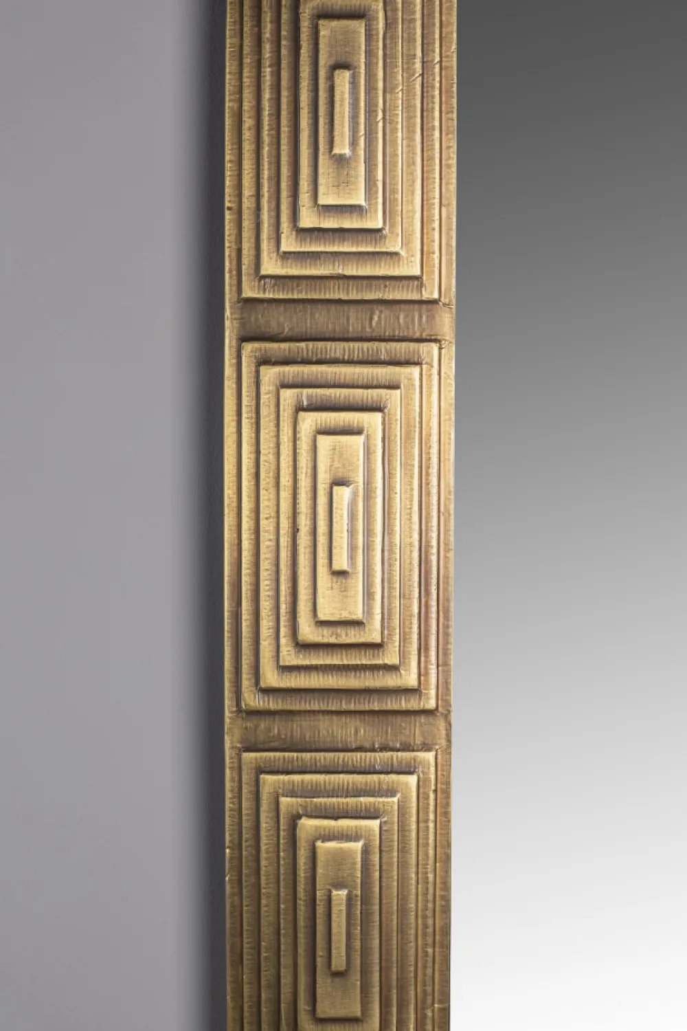 Dutchbone Spegel 'Volan' 110x70cm - Mässing