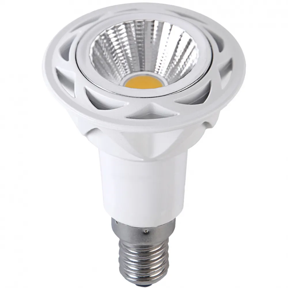Globen Lighting Spotlampa 'E14 LED 50 mm' - Klar/Vit