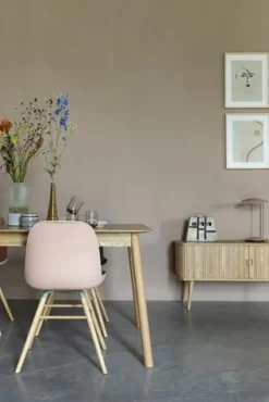 Zuiver Stol 'Albert' - Rosa