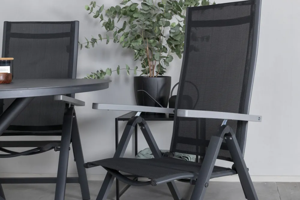 Garden Prestige Stol 'Alghero' - Svart