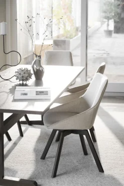 Rowico Home Stol 'Alison' - Brun/Beige