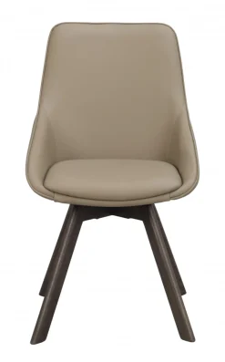 Rowico Home Stol 'Alison' Läder - Beige/brun