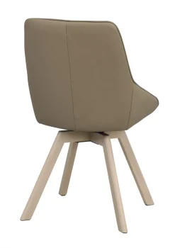 Rowico Home Stol 'Alison' Läder - Beige/vitpigmenterad